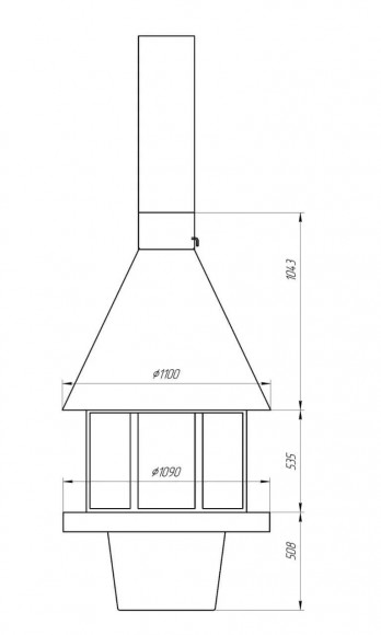Камин RGrill LOFT-02/2