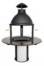 Гриль-барбекю RGrill со столешницей по кругу и лифтовой системой Гриль-барбекю RGrill со столешницей по кругу и лифтовой системой