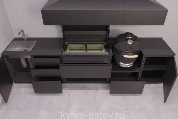 Кухонный гарнитур Астов №8 | цинк сталь, порошковая окраска Кухонный гарнитур Астов №8 | цинк сталь, порошковая окраска