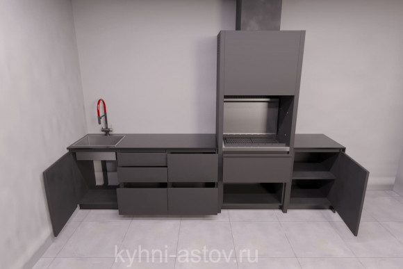 Кухонный гарнитур Астов №9 | цинк сталь, порошковая окраска Кухонный гарнитур Астов №9 | цинк сталь, порошковая окраска